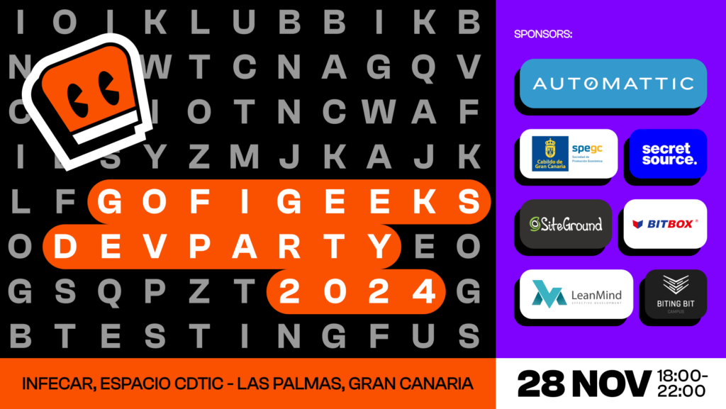 Party Code Developer GofiGeeks Dev Party 2024 | SPEGC